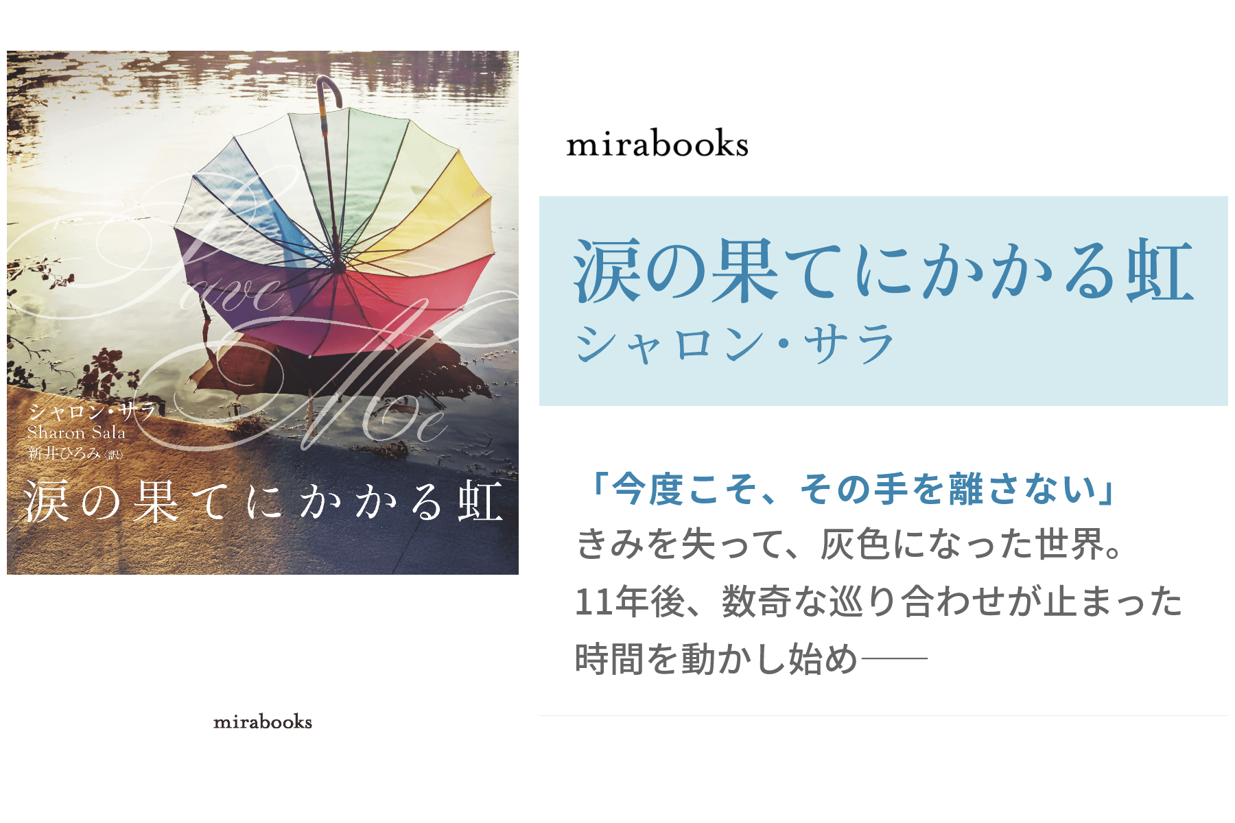 涙の果てにかかる虹