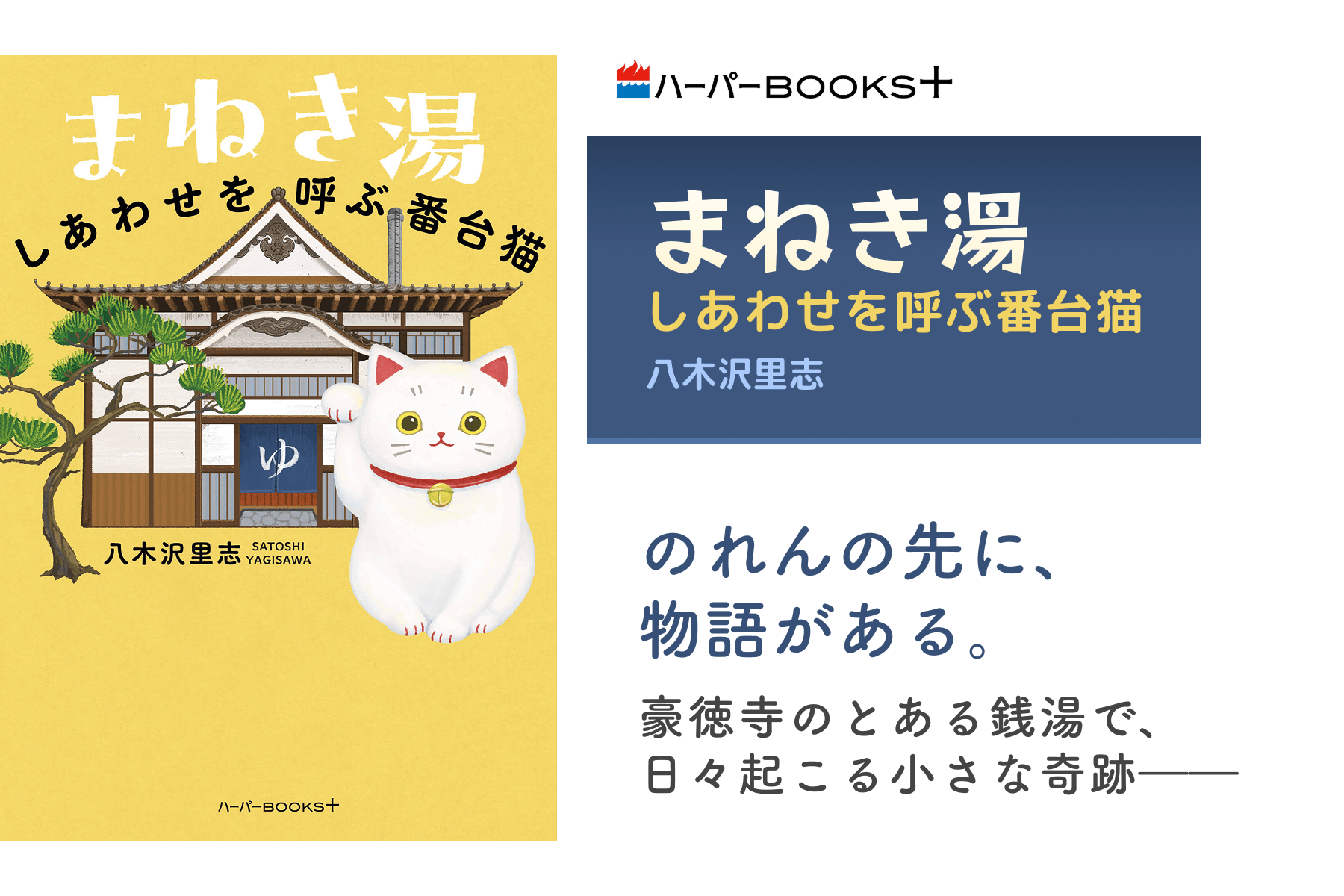 まねき湯　しあわせを呼ぶ番台猫