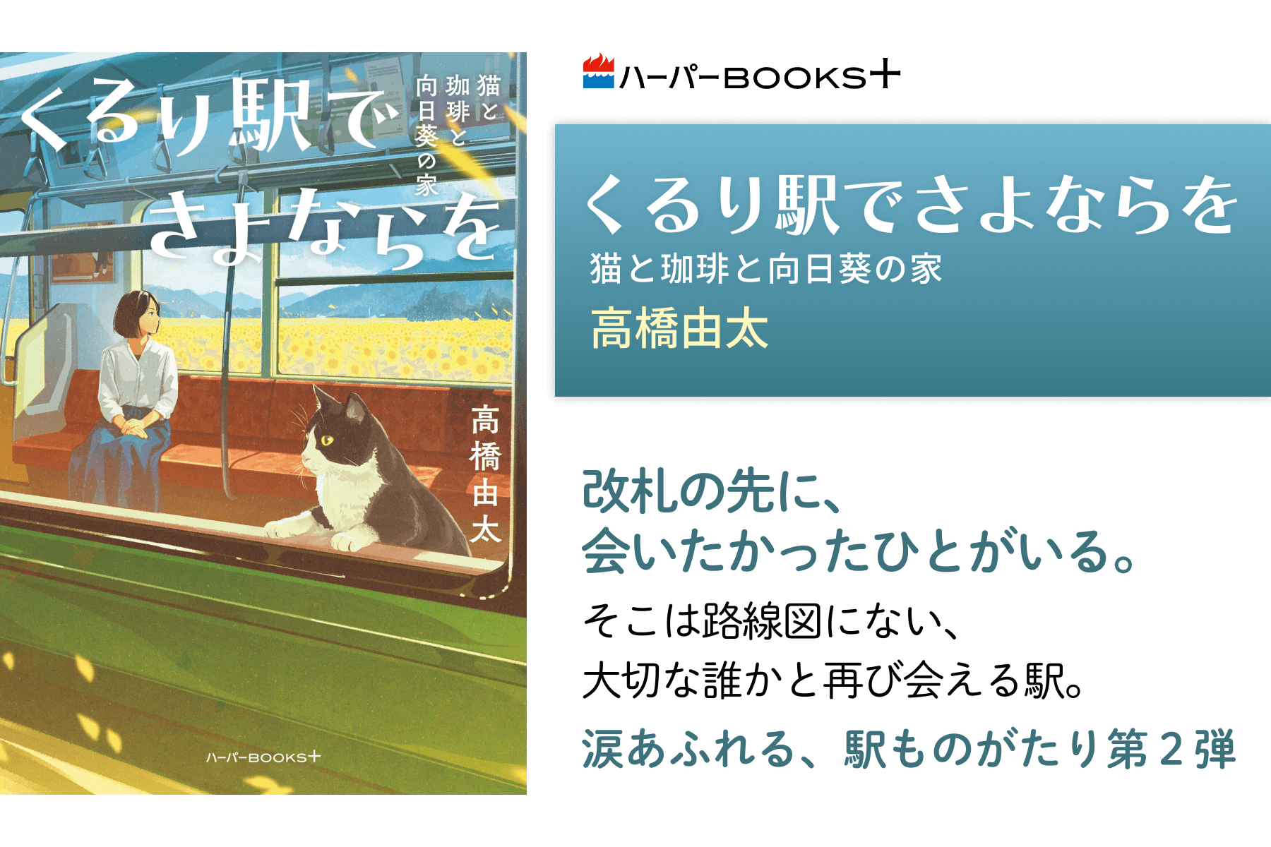 くるり駅でさよならを 猫と珈琲と向日葵の家